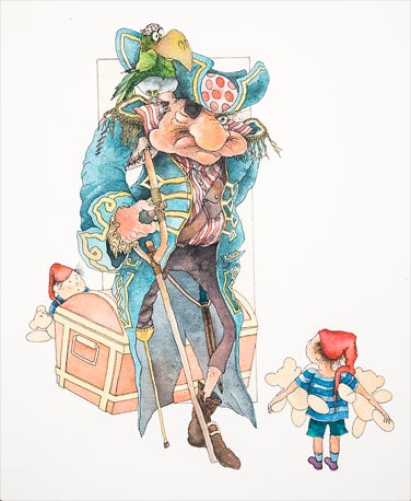 watercolour painting 